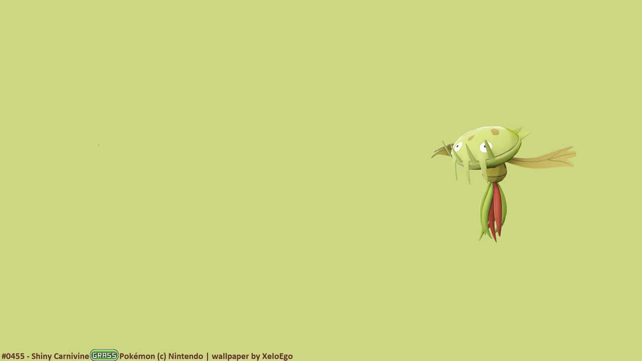 Minimalist 3d Carnivine Wallpaper