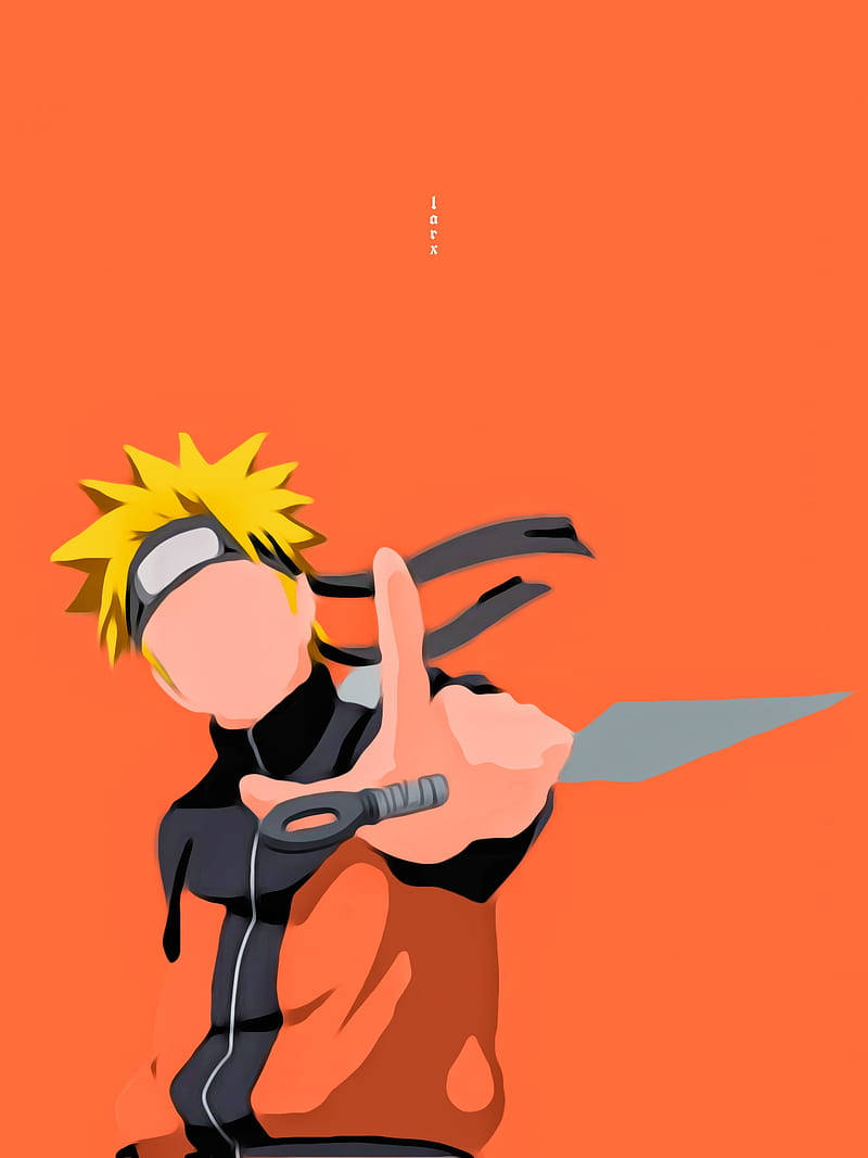 Minimalist Anime Phone Naruto Wallpaper