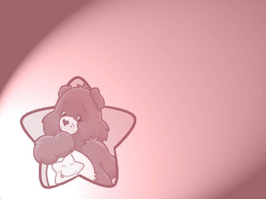 Minimalist Care Bears Wallpaper