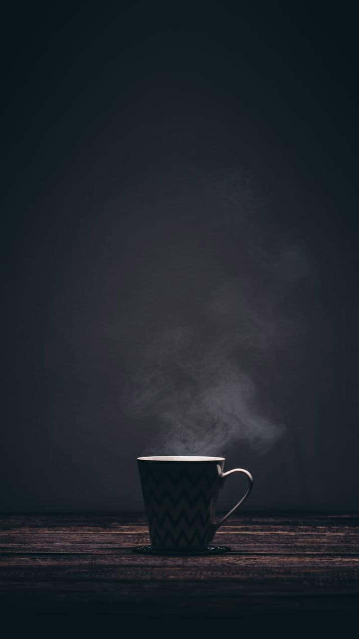 Minimalist Coffee Setup Wallpaper