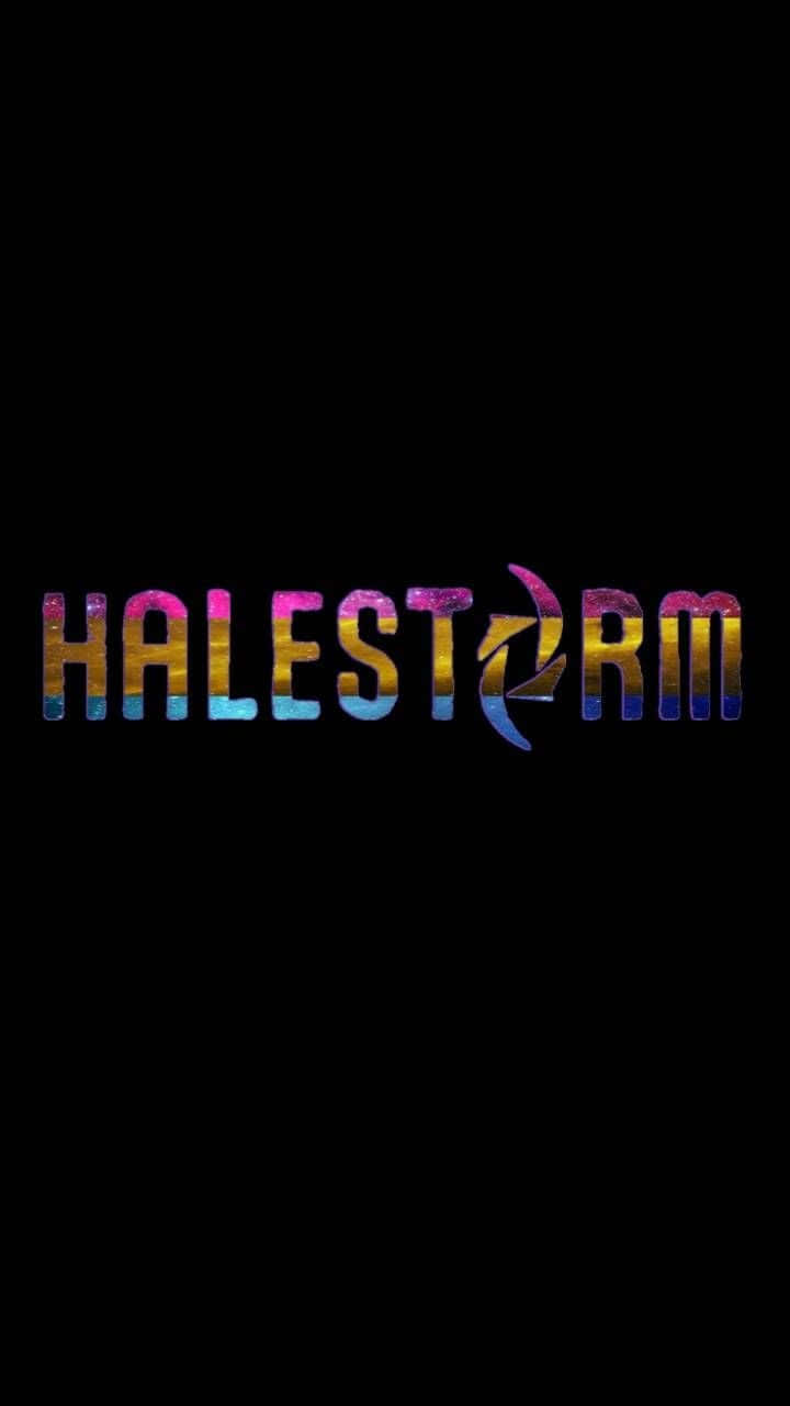 Minimalist Halestorm Band Pan Flag Wallpaper