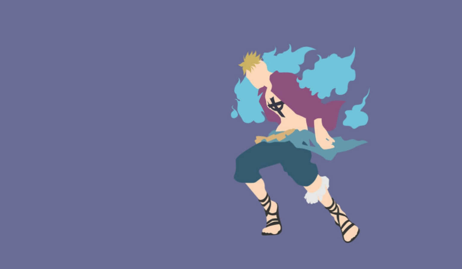 Minimalist One Piece Marco The Phoenix Wallpaper