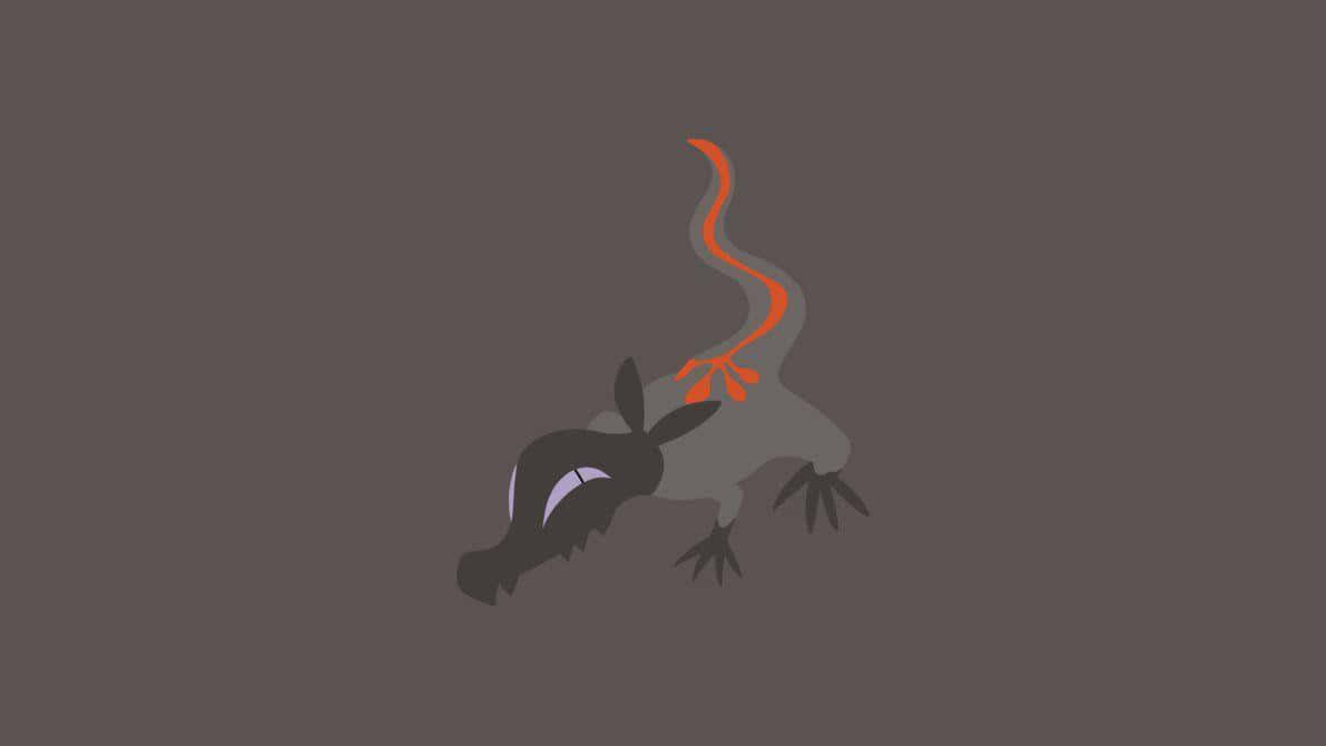 Minimalist Salandit Wallpaper