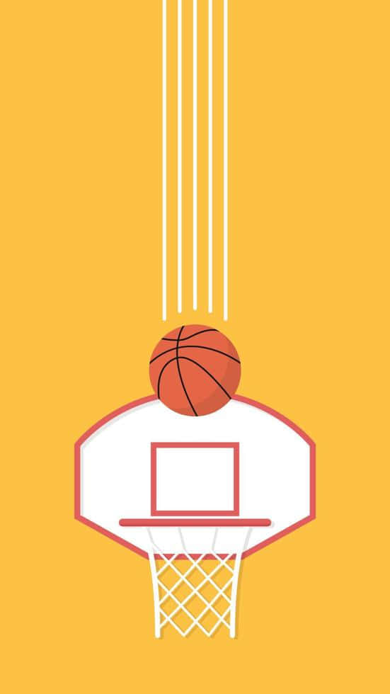 Minimalist Sports Illustration Wallpaper