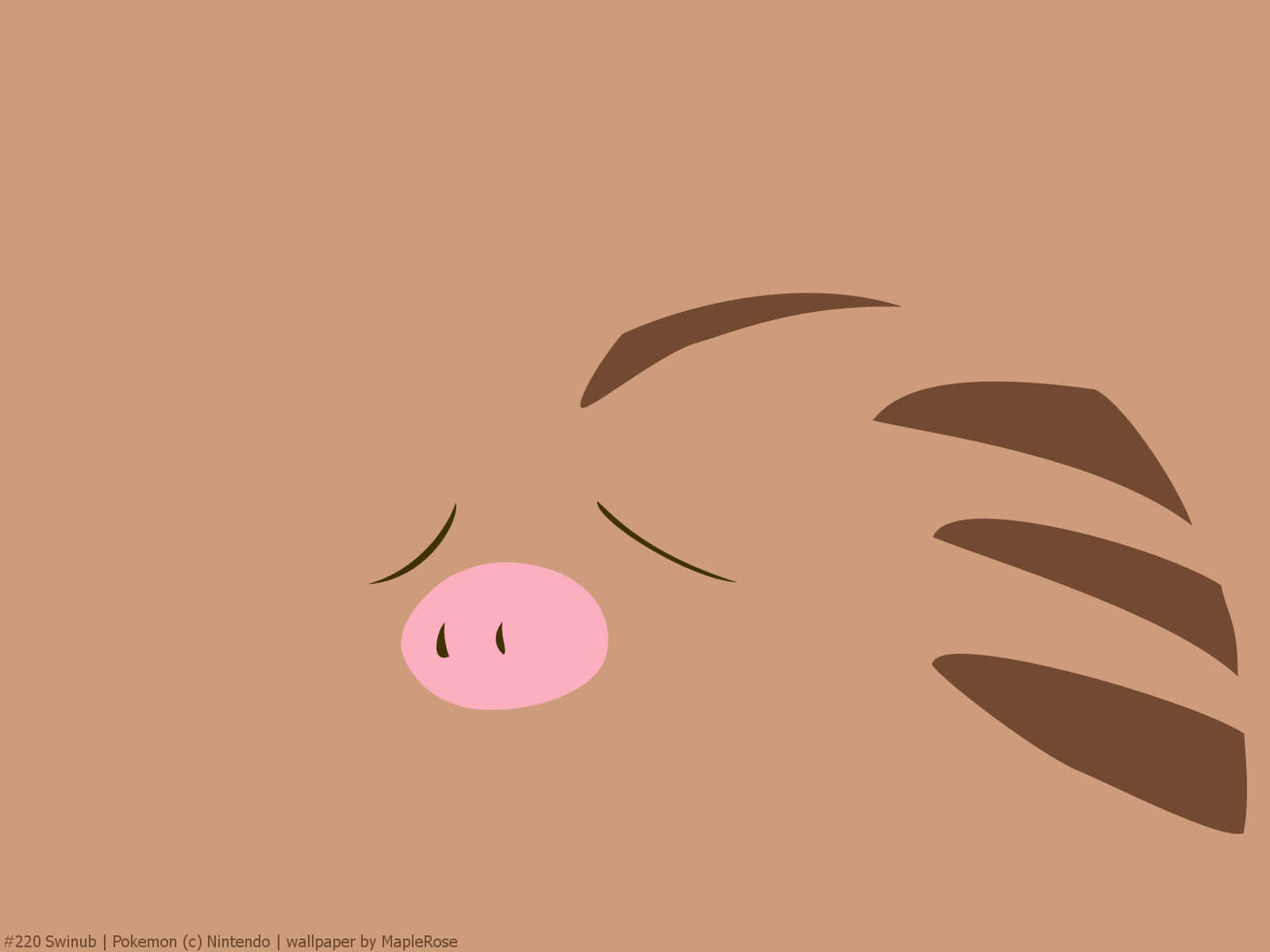 Minimalist Swinub Wallpaper