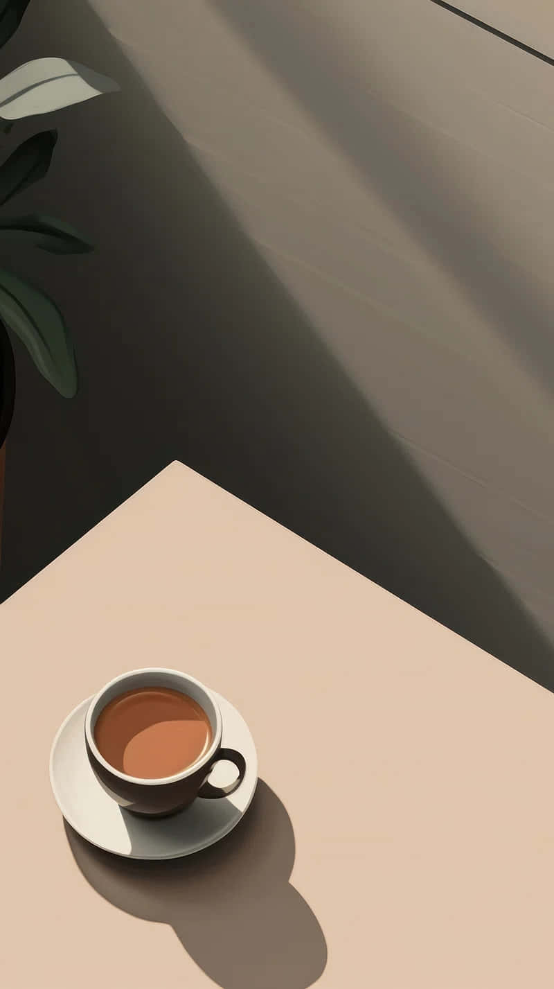 Minimalist Tea Composition.jpg Wallpaper