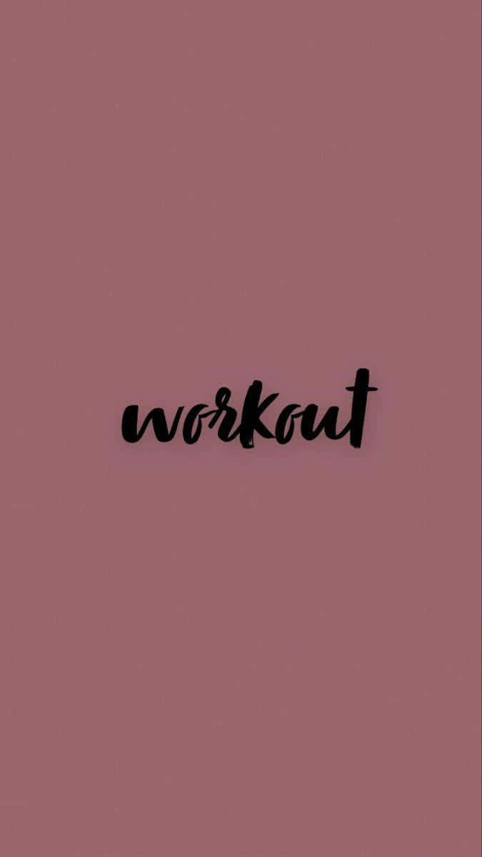 Minimalist Workout Aesthetic Wallpaper Wallpaper