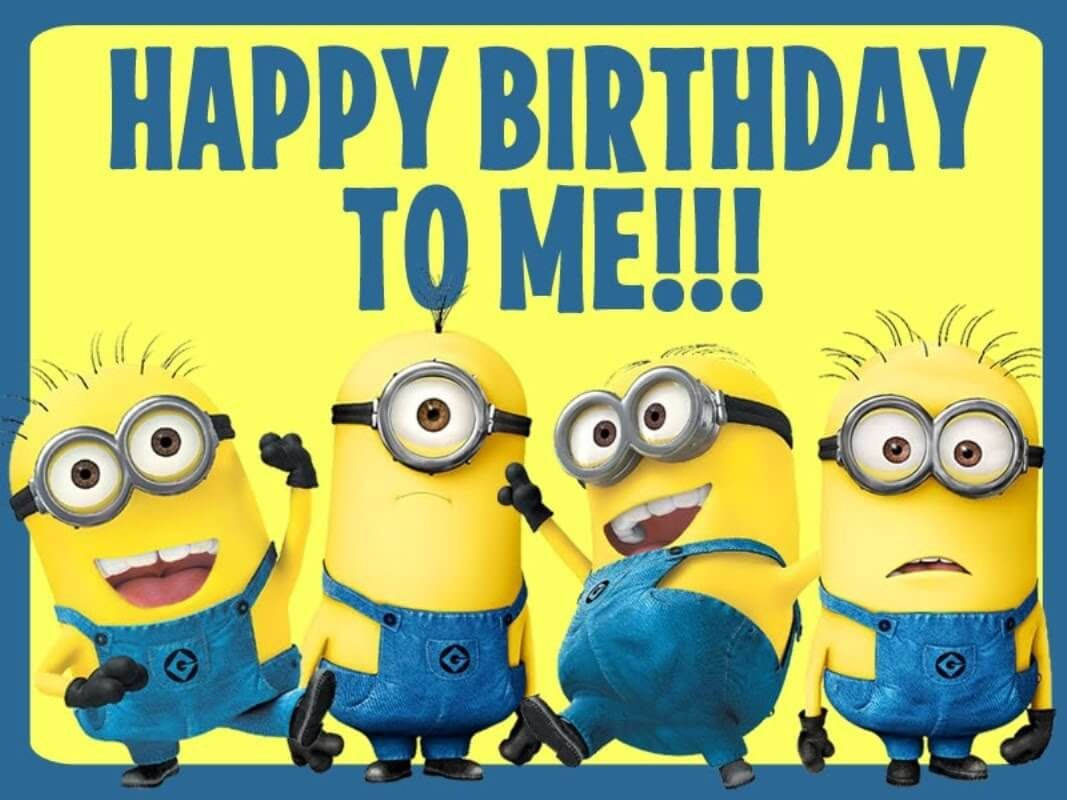 Minion Happy Birthday To Me Wallpaper