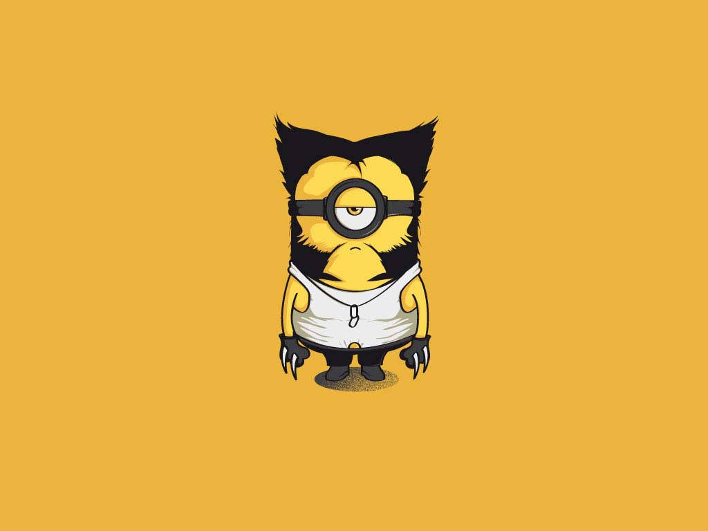 Minion X-men Wolverine Wallpaper