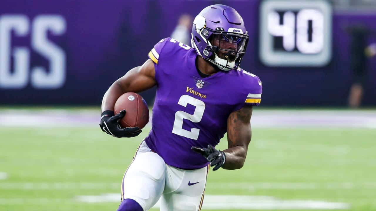 Minnesota Vikings Running Back Action Wallpaper