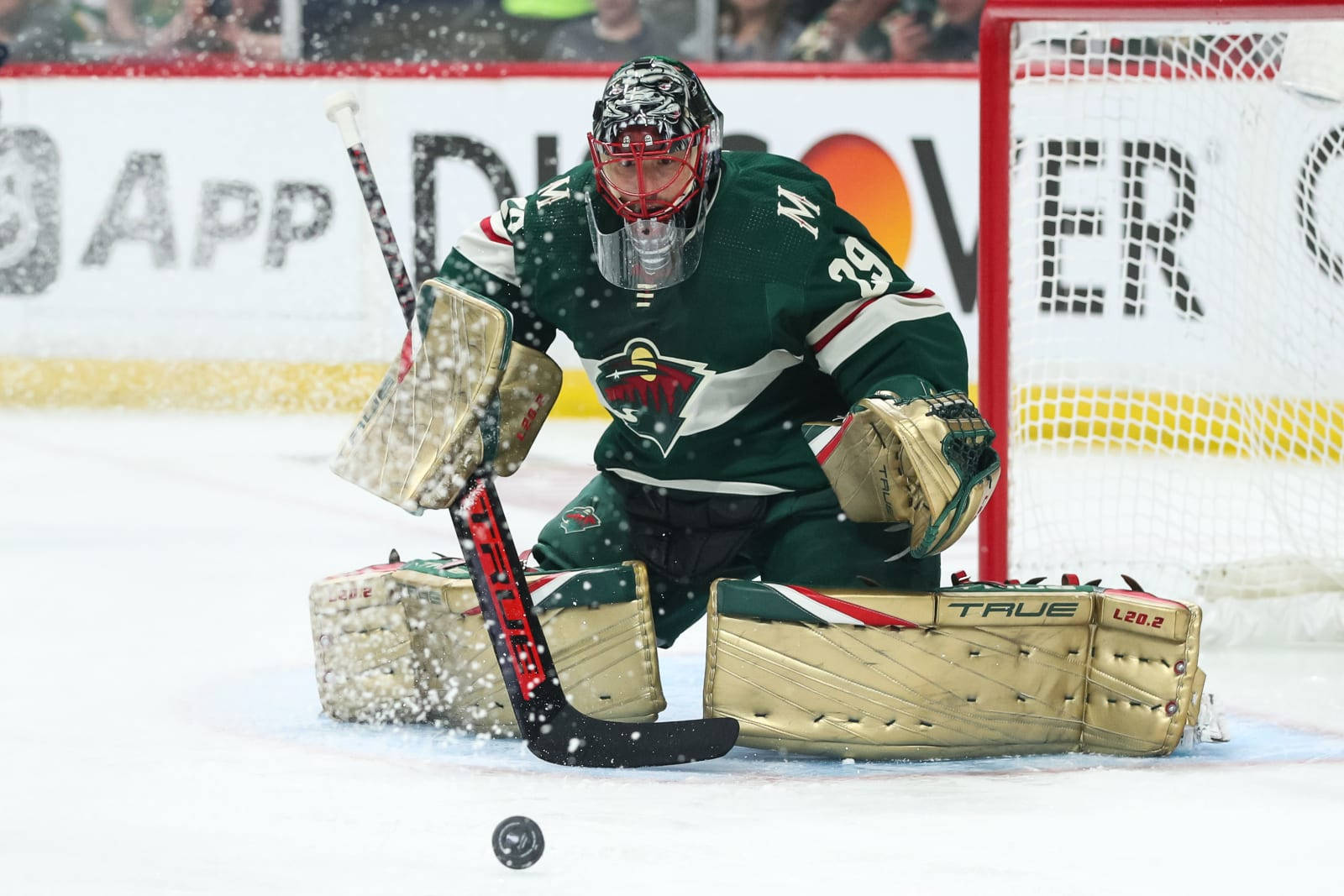 Minnesota Wild Goaltender Marc Andre Fleury Wallpaper