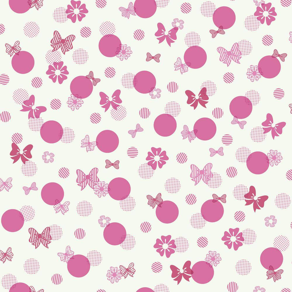 Minnie Mouse Bows And Dots Wallpaper