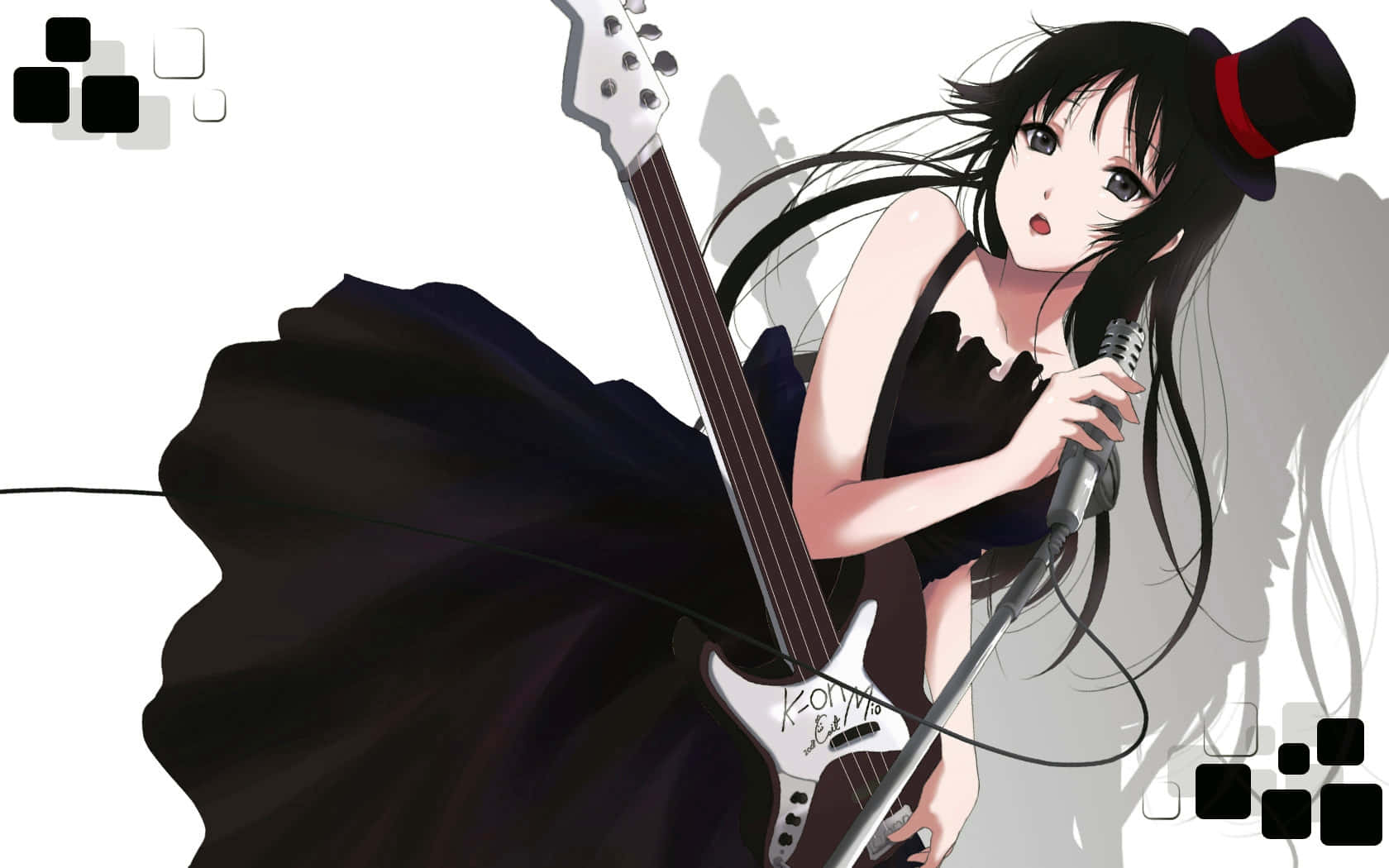 Mio Akiyama K-on Music Anime Wallpaper