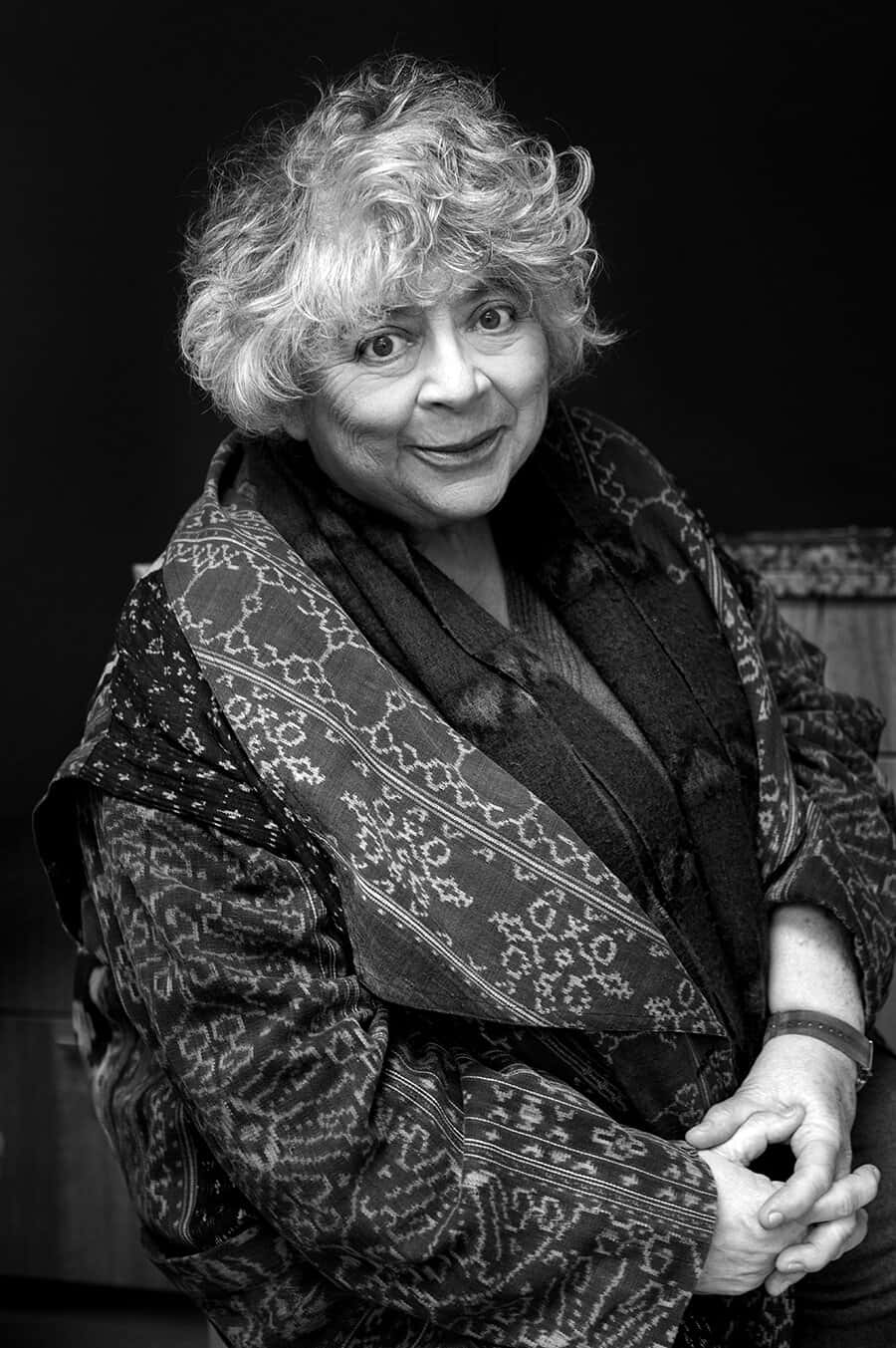 Miriam Margolyes Delivers Emotive Performance Wallpaper