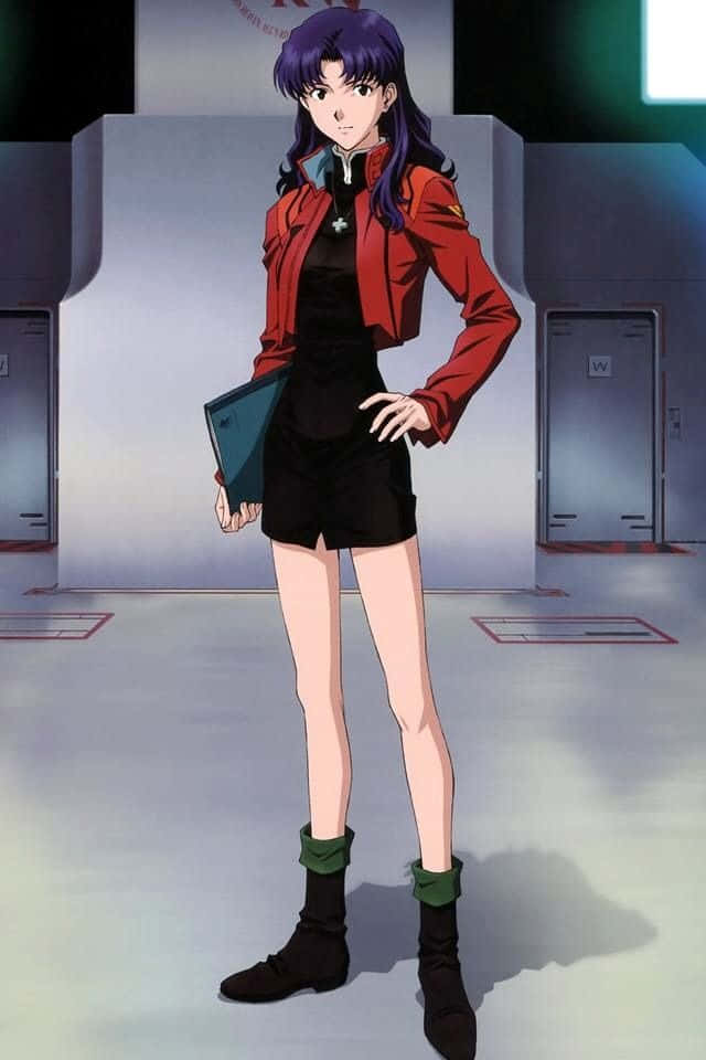 Misato Katsuragi - The Tactical Expert Wallpaper