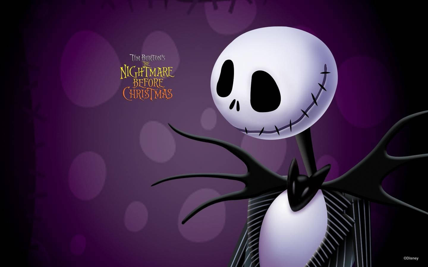 Mischievous Jack Skellington Wallpaper