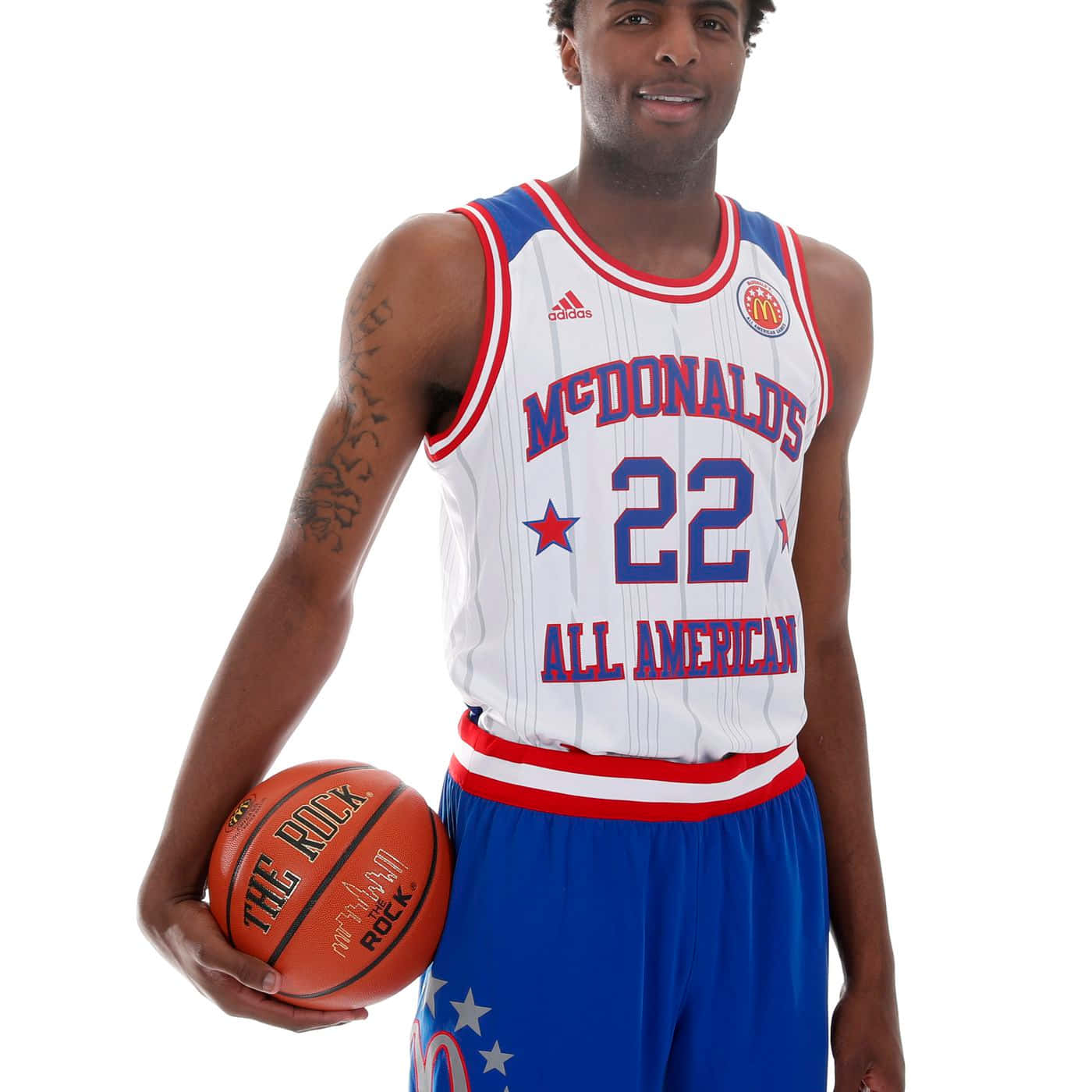 Mitchell Robinson Mcdonalds All American Photoshoot Wallpaper