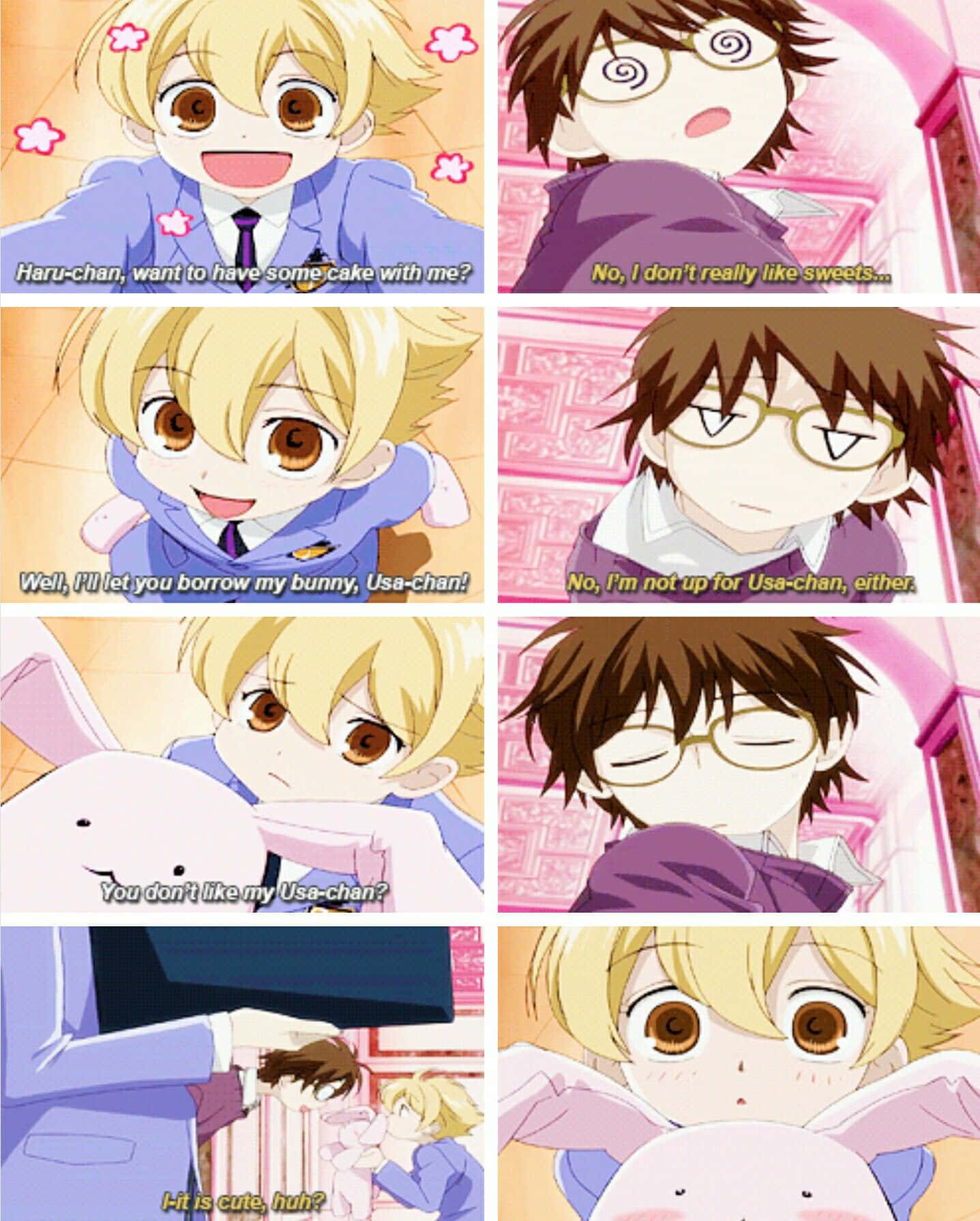 Mitsukuni Haninozuka From Ouran High School Host Club Wallpaper