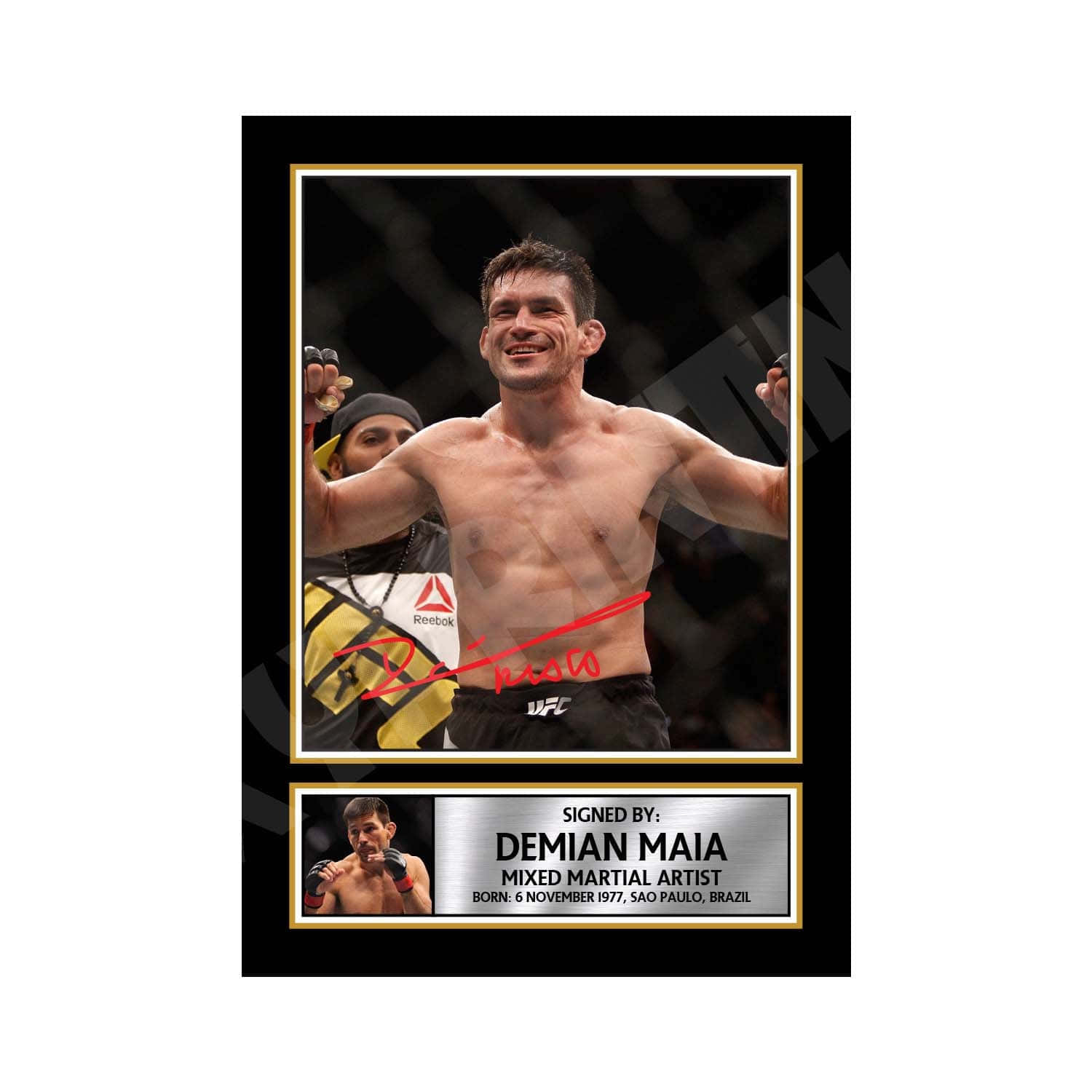 Mixed Martial Artist Demian Maia Wallpaper