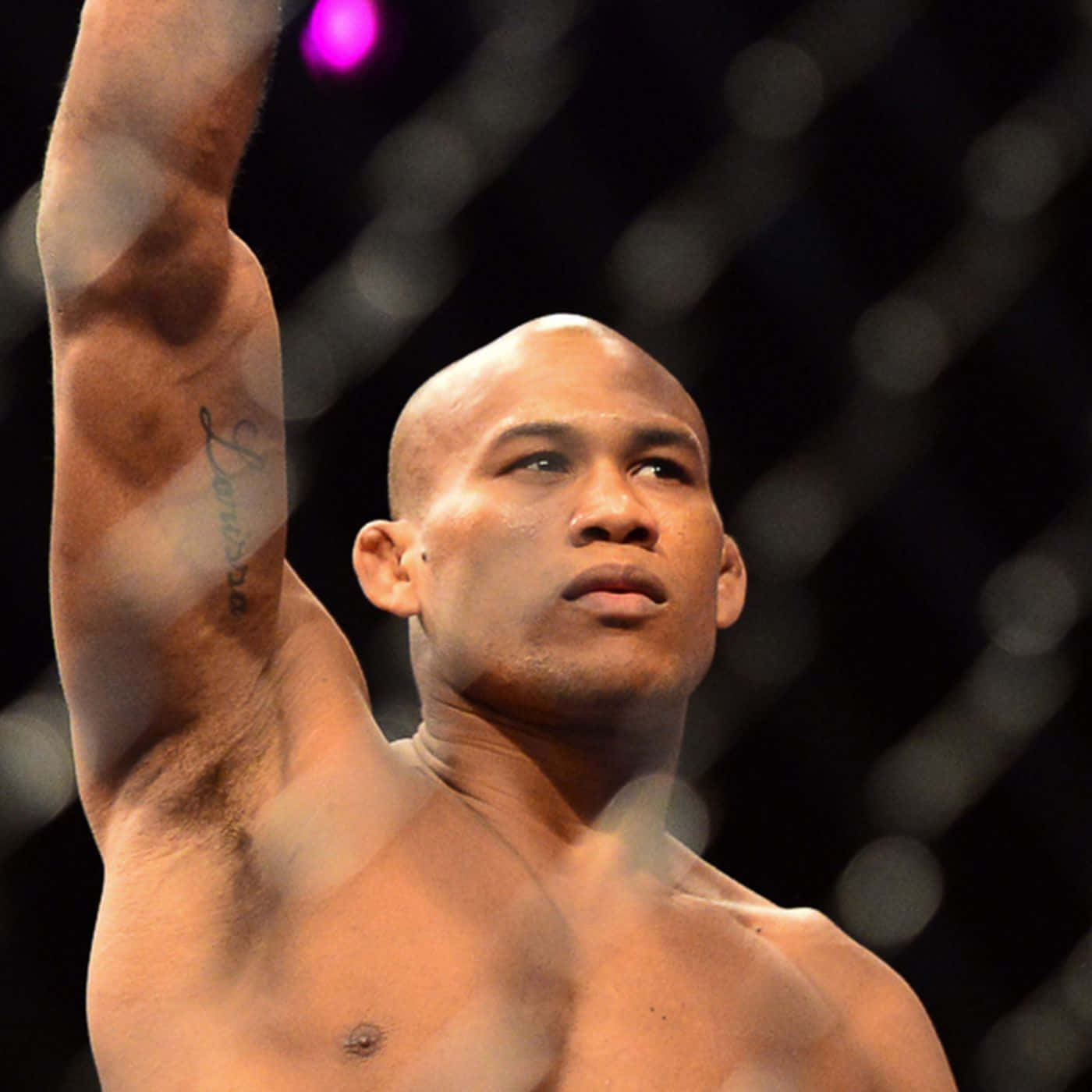 Mixed Martial Artist Ronaldo Souza Close Up Wallpaper