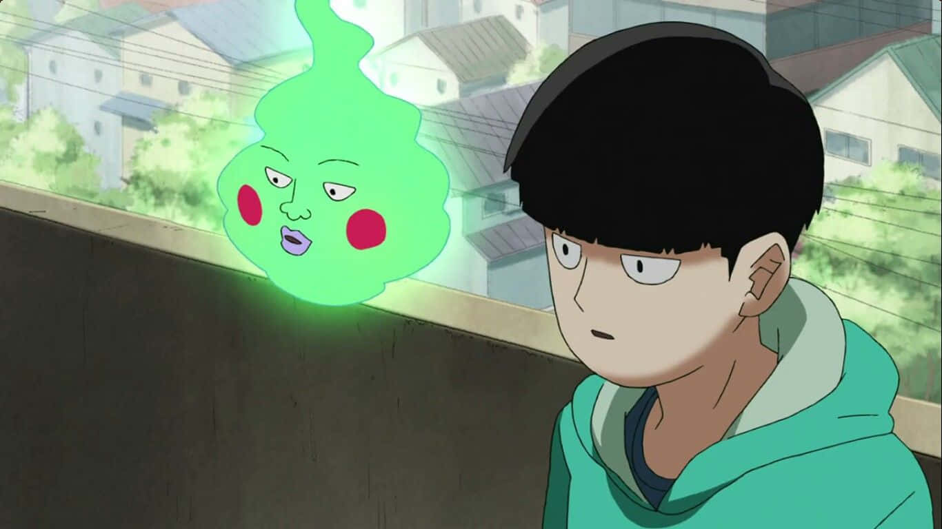 Mob Psycho 100 - Ekubo's Mischievous Smirk Wallpaper