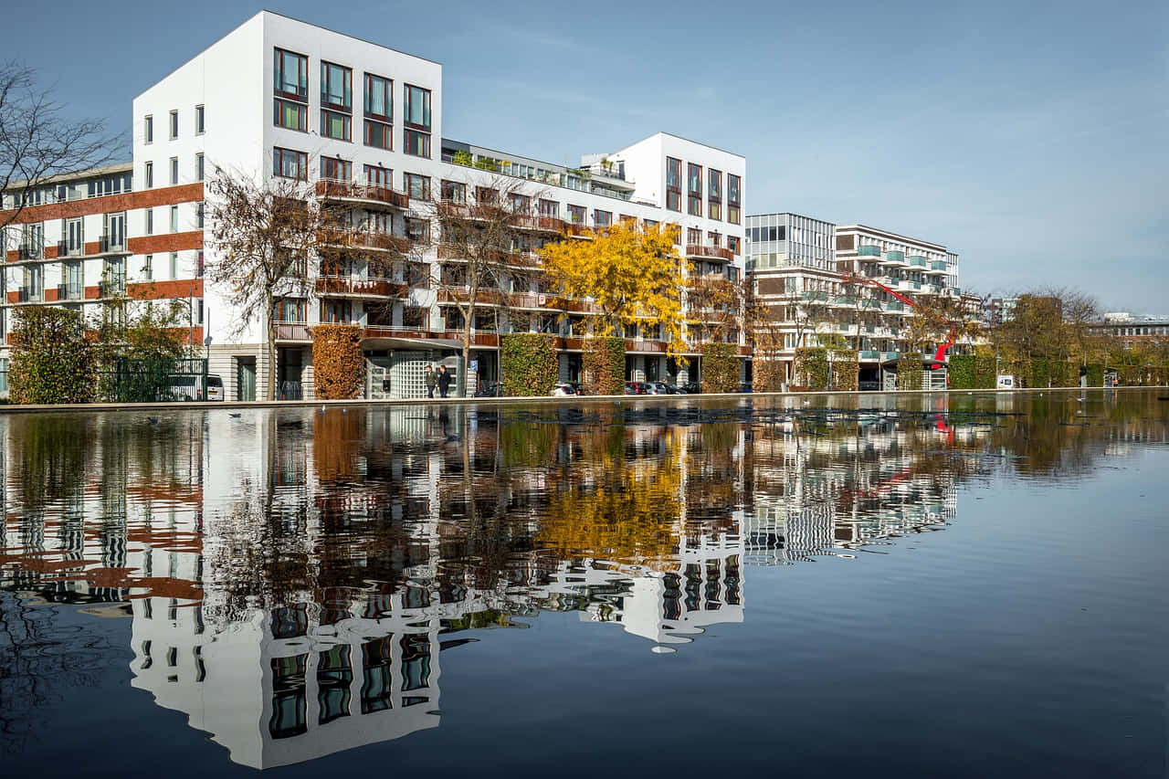 Modern Apartments Reflection S Hertogenbosch Wallpaper