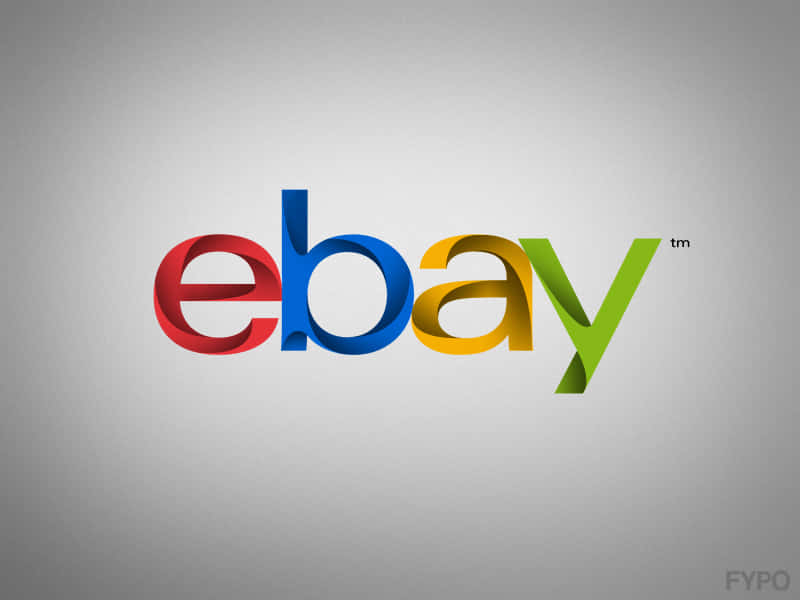 Modern Textured Ebay Uk Logo Wallpaper