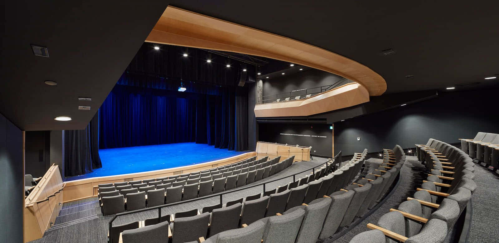 Modern Theater Interior Greater Sudbury Wallpaper