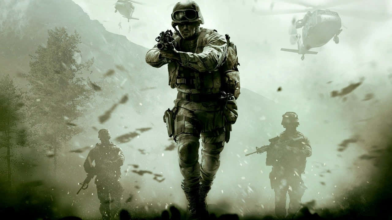 Modern Warfare2 Soldiersin Action Wallpaper