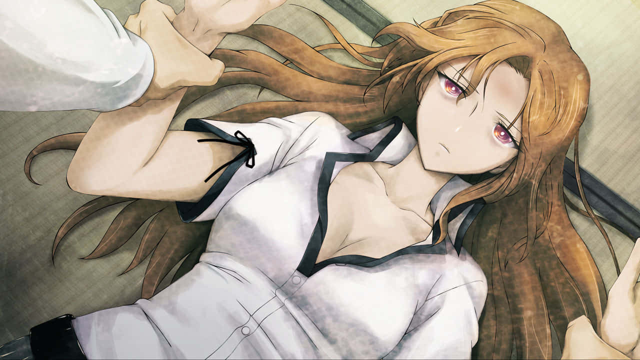 Moeka Kiryu From The Popular Anime Steins;gate Wallpaper