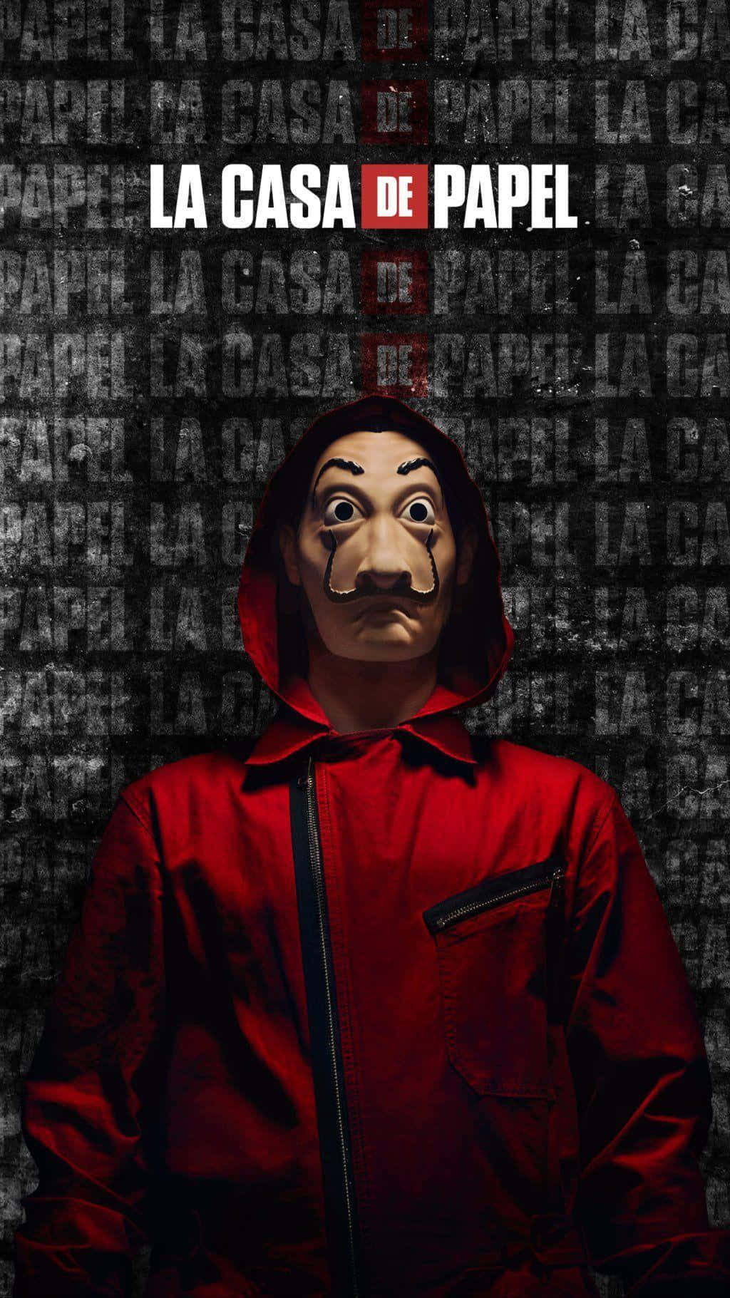 Money Heist Simple Poster Wallpaper