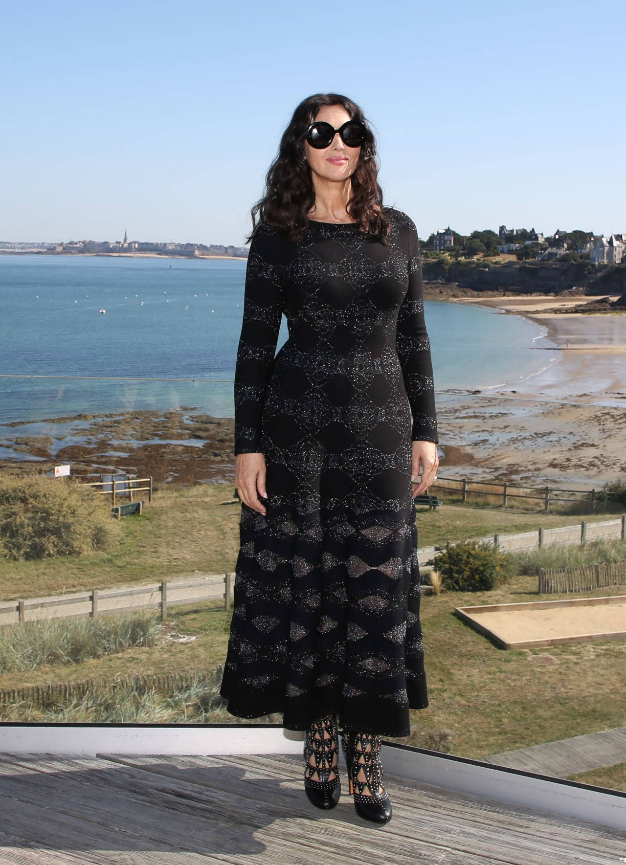 Monica Bellucci 29th Dinard Film Festival's Jury Photocall Wallpaper