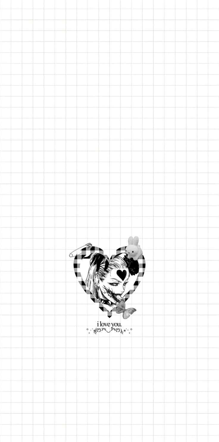 Monochrome_ Love_ Sketch_ Art Wallpaper