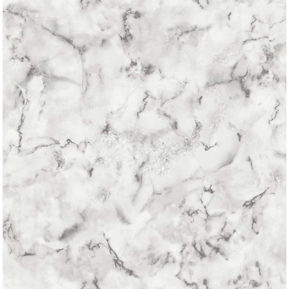 Monochrome Marble Pattern Wallpaper