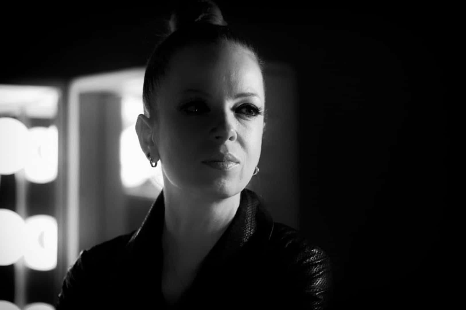 Monochrome Portrait Shirley Manson Wallpaper