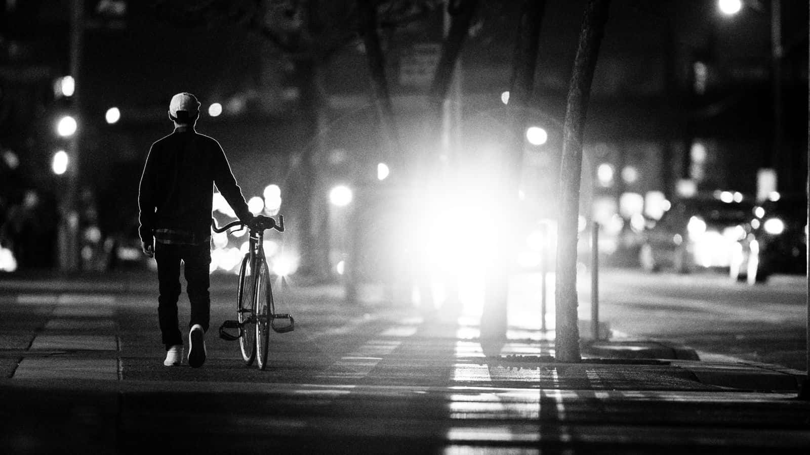 Monochrome Street Photography Wallpaper