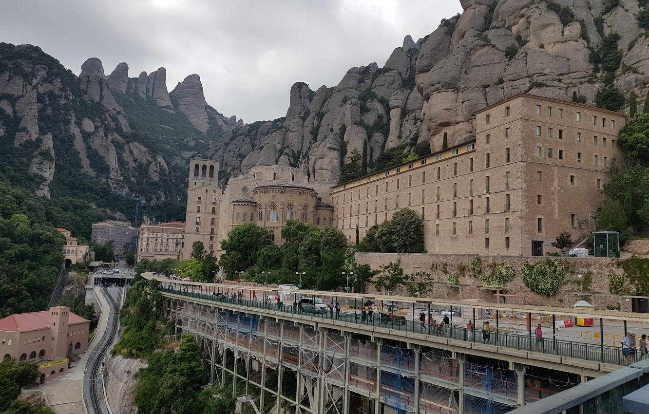 Montserrat Cityscape Wallpaper