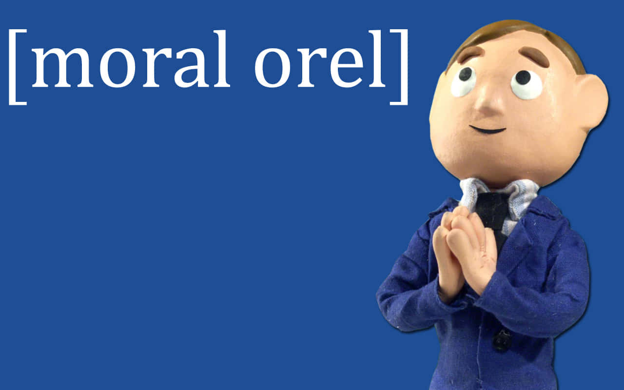 Moral Orel Hands Together Wallpaper