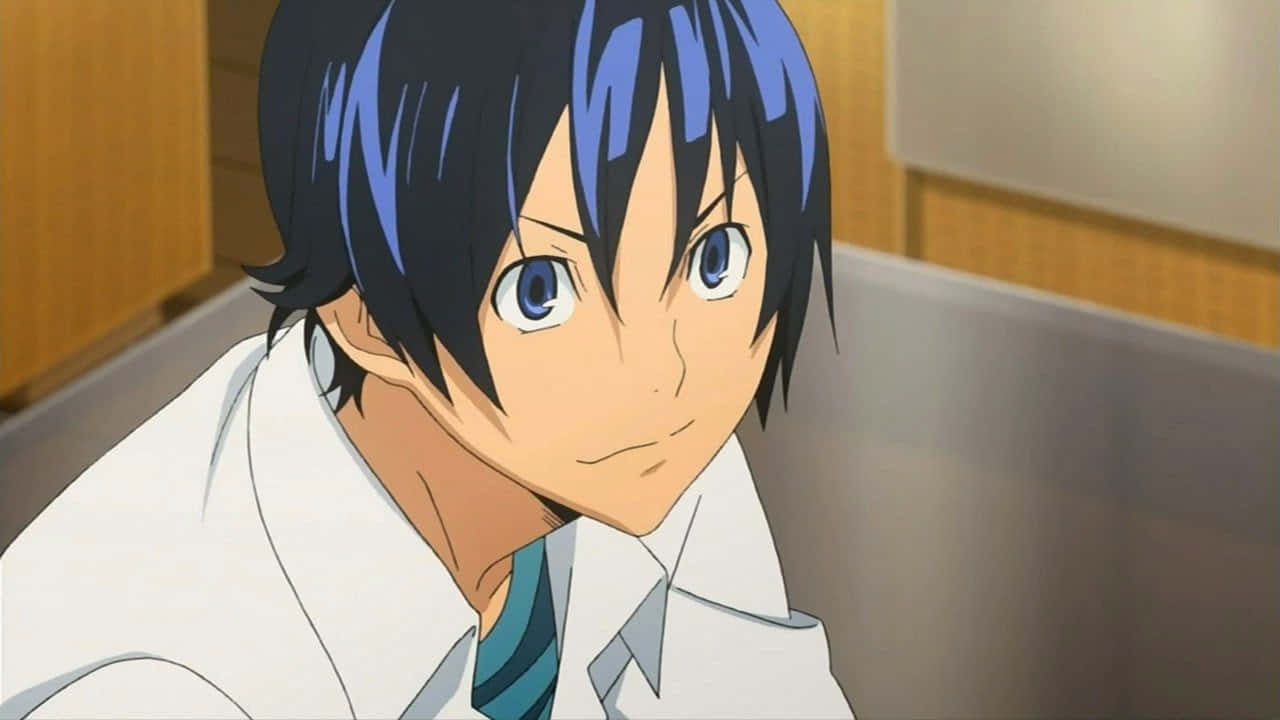 Moritaka Mashiro - Aspiring Manga Artist From Bakuman Wallpaper