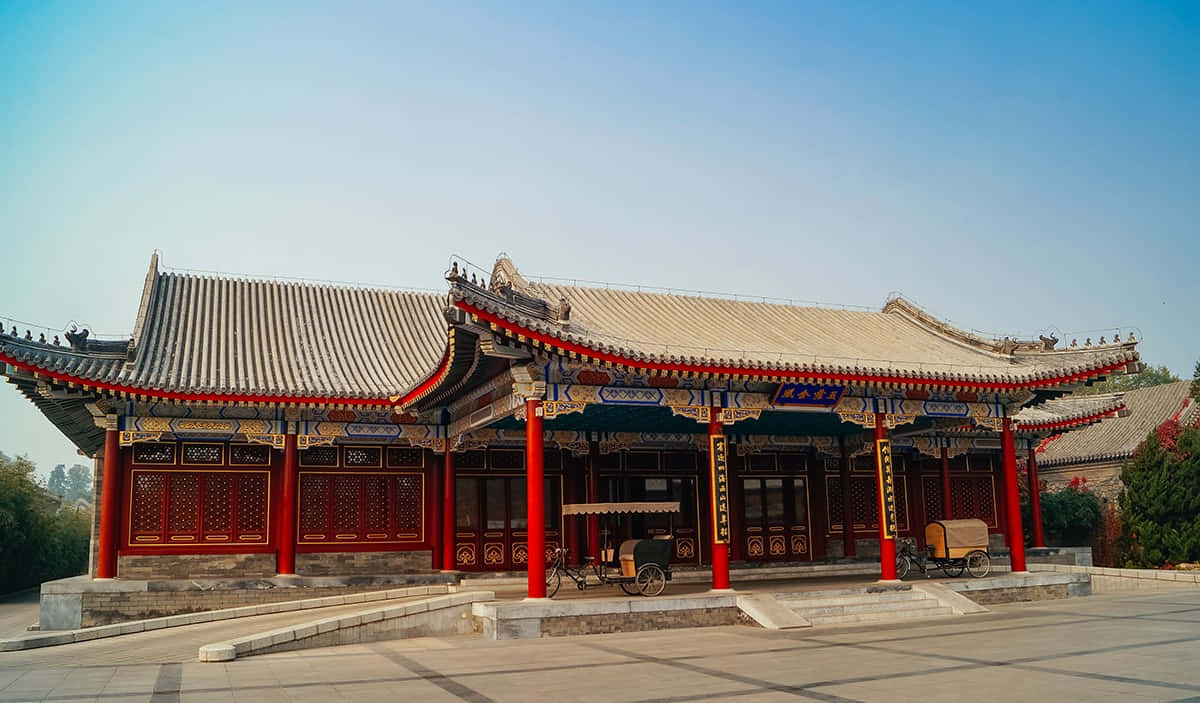 Morning Scenery At Aman Summer Palace Wallpaper