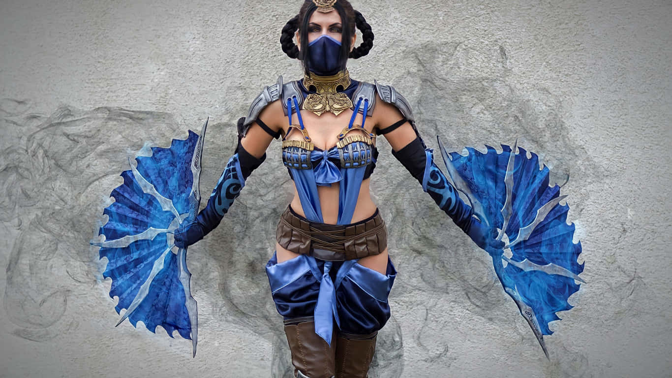 Mortal Kombat Cosplayers Unleashing Their Fighter Spirit Wallpaper