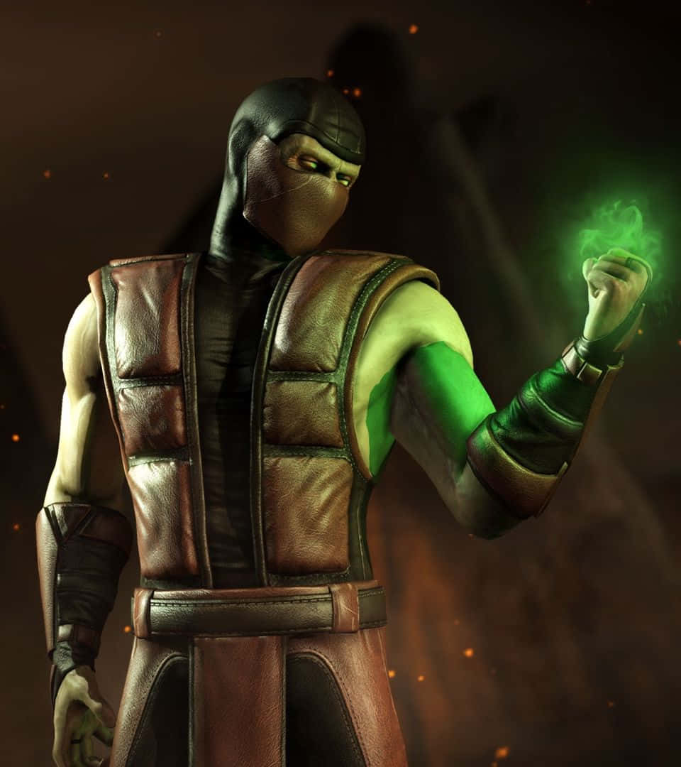 Mortal Kombat Ermac Unleashing Power Wallpaper