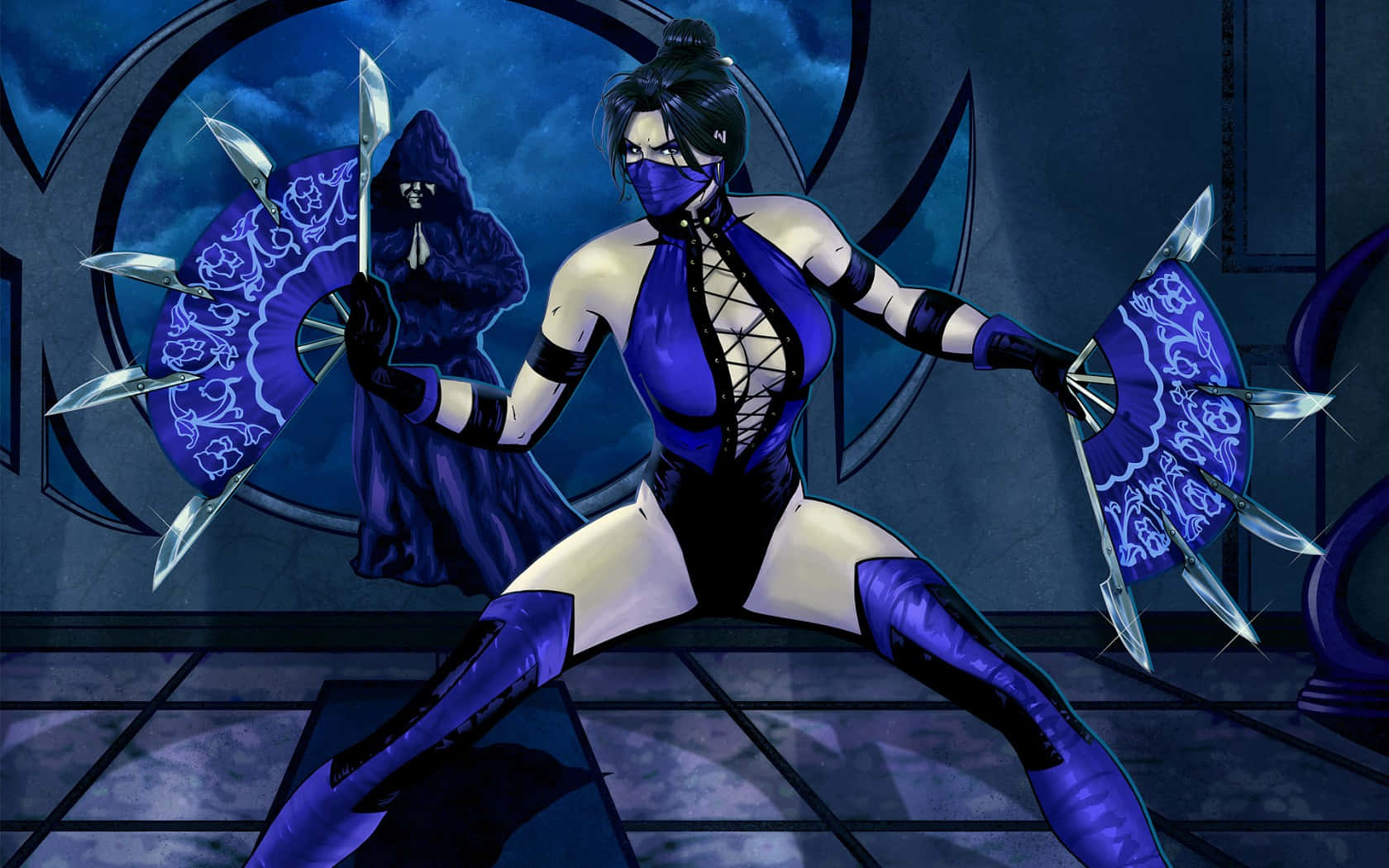 Mortal Kombat Female Ninja Fan Art Wallpaper