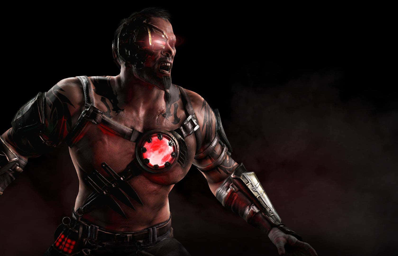 Mortal Kombat Kano In Action Wallpaper