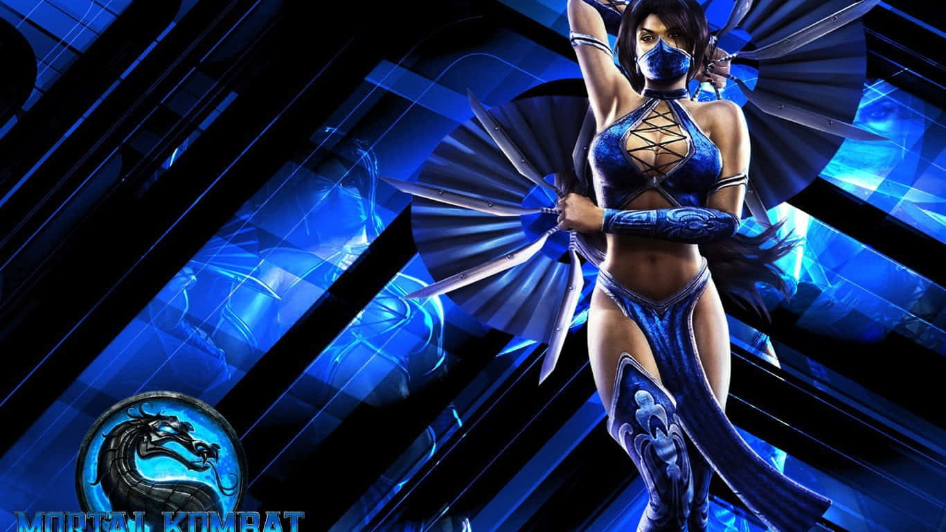 Mortal Kombat Kitana In Action Wallpaper