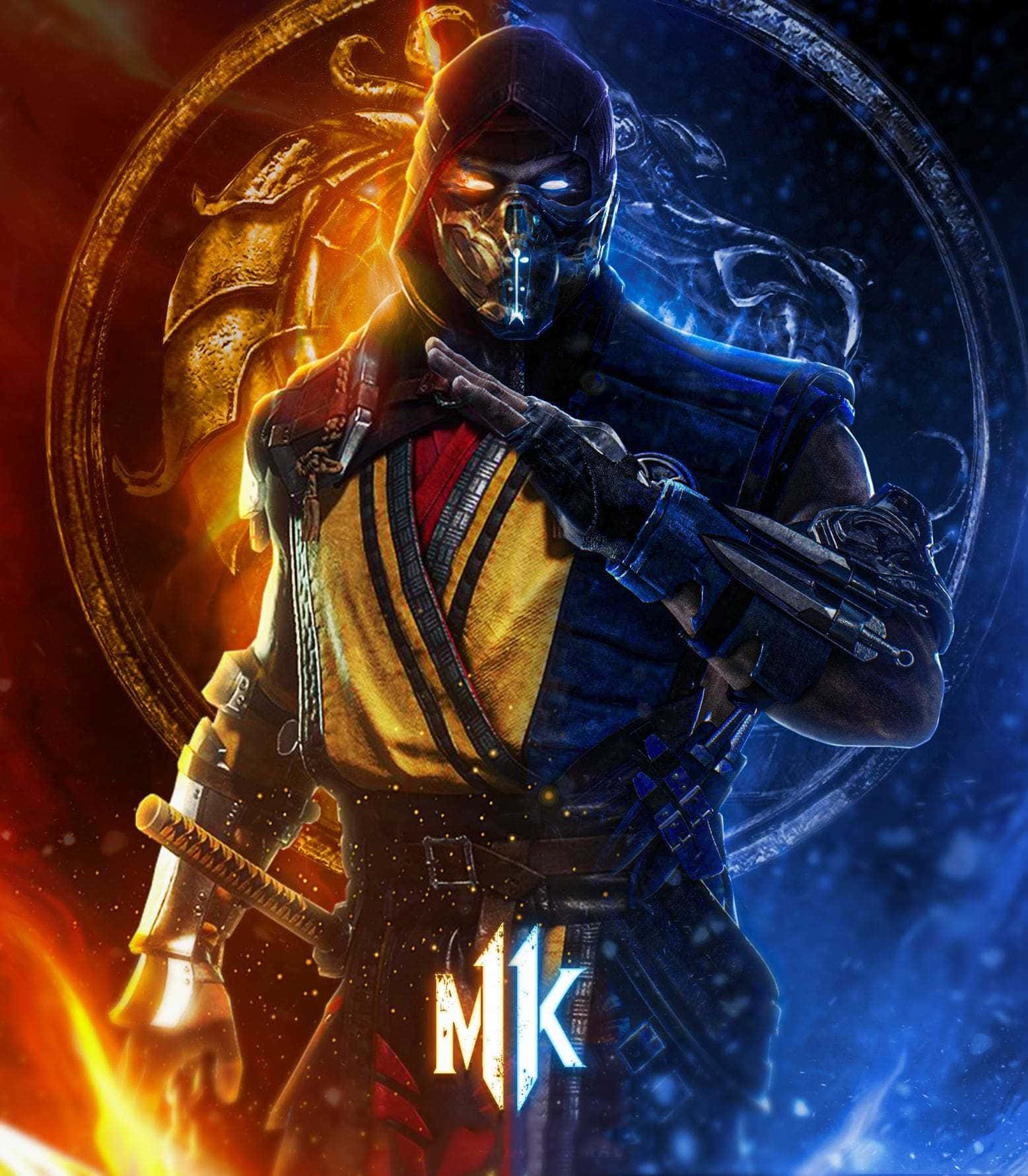 Mortal Kombat Legacy Characters In Action Wallpaper