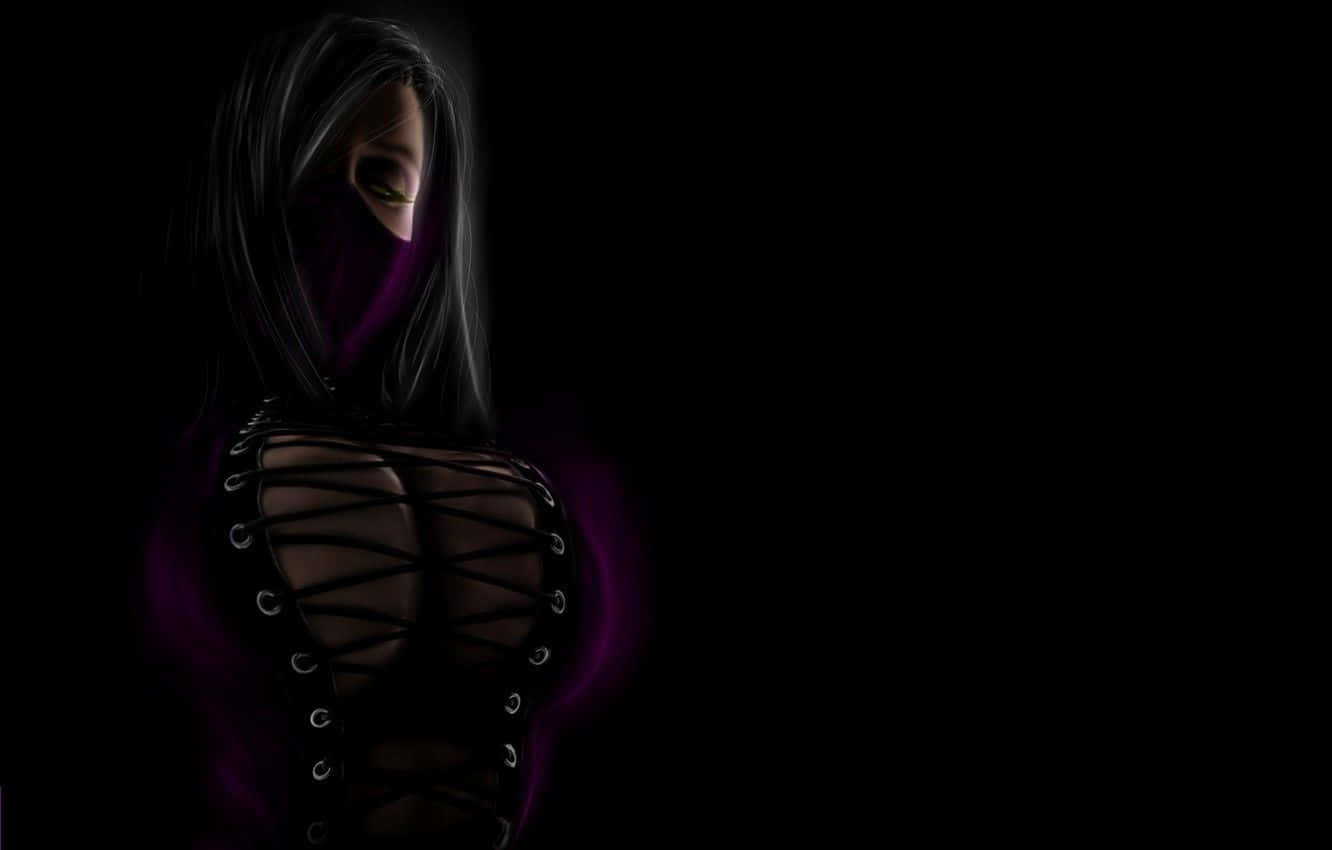 Mortal Kombat Mileena Unleashing Fury In Battle Wallpaper