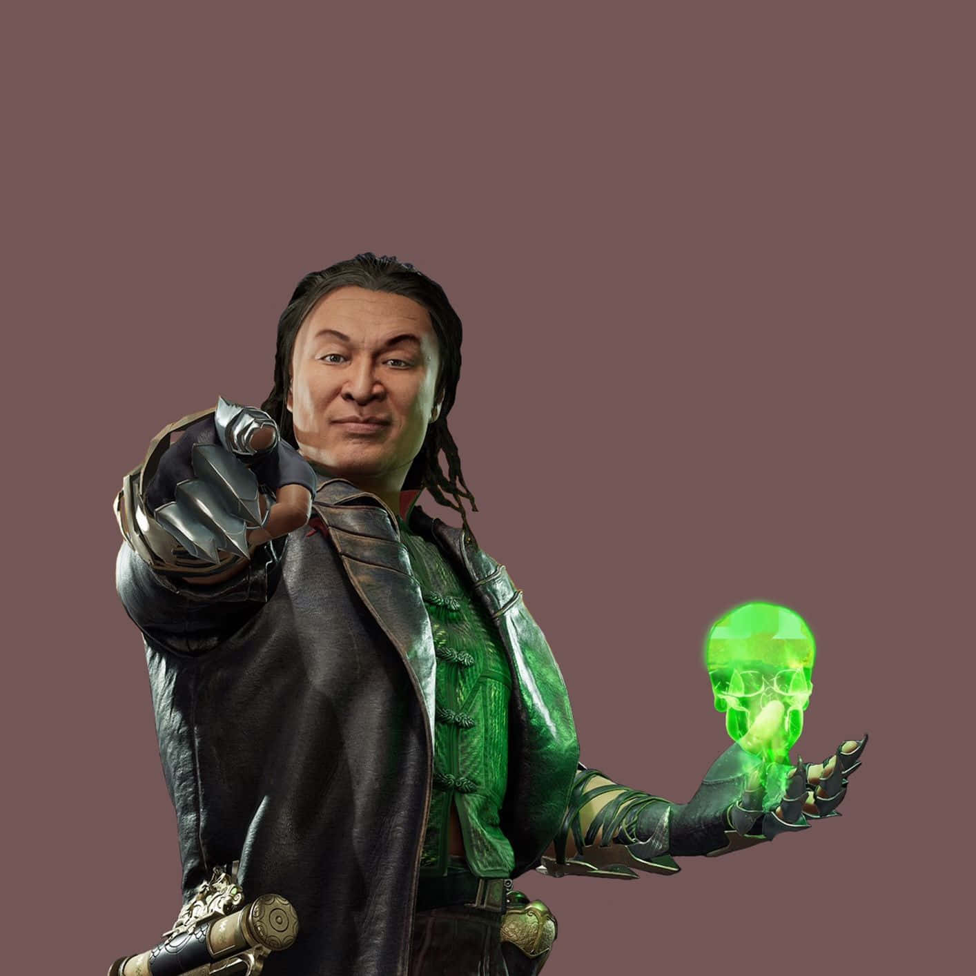 Mortal Kombat Wizard: Shang Tsung In Action Wallpaper