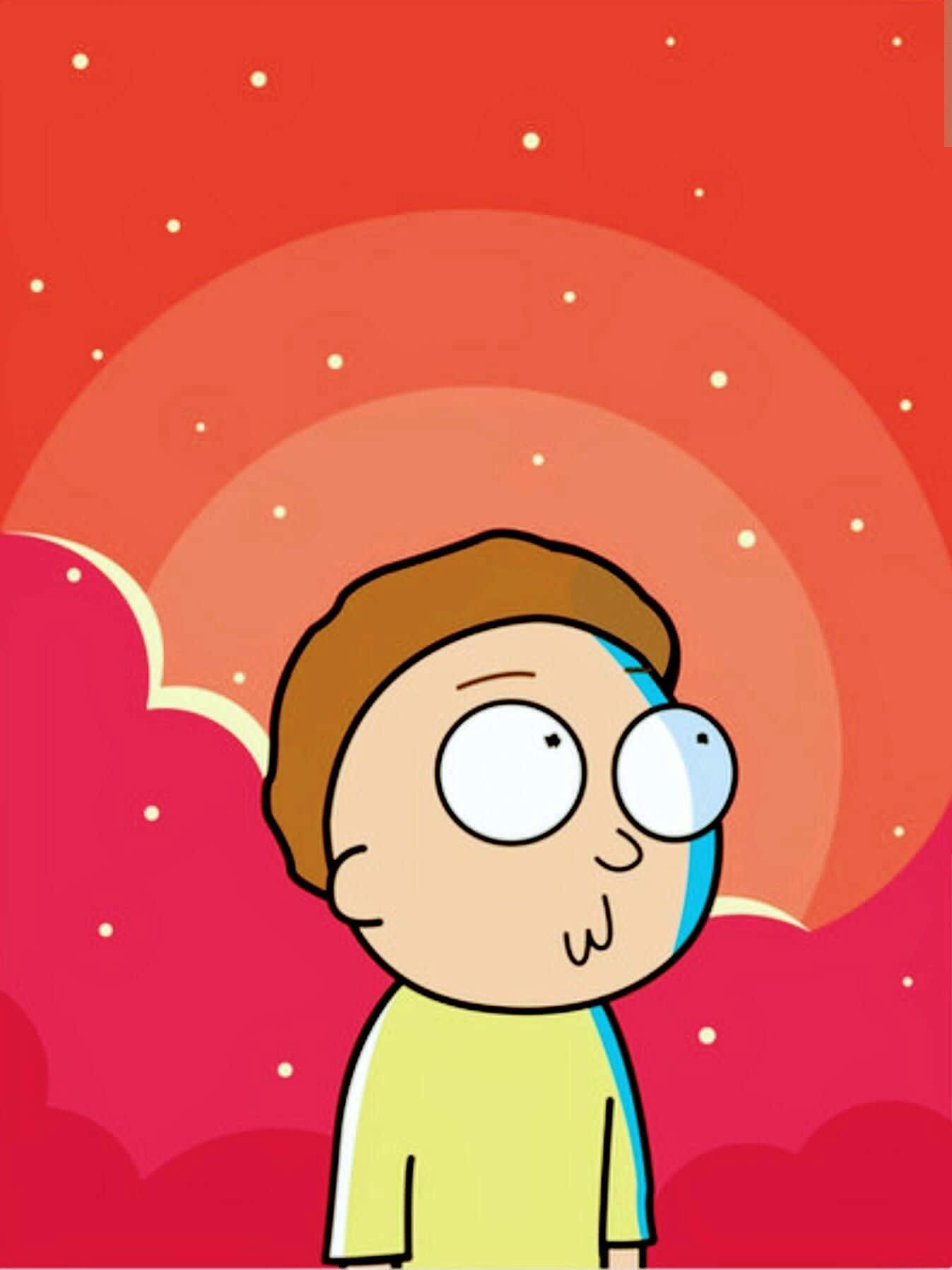 Morty Smith -- The Wacky Space-traveling Sidekick Wallpaper