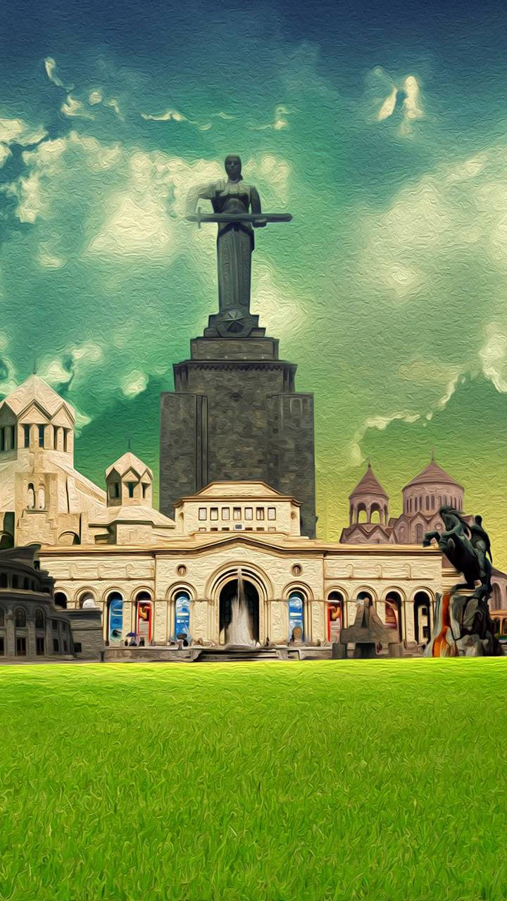 Mother Armenia Digital Art Wallpaper